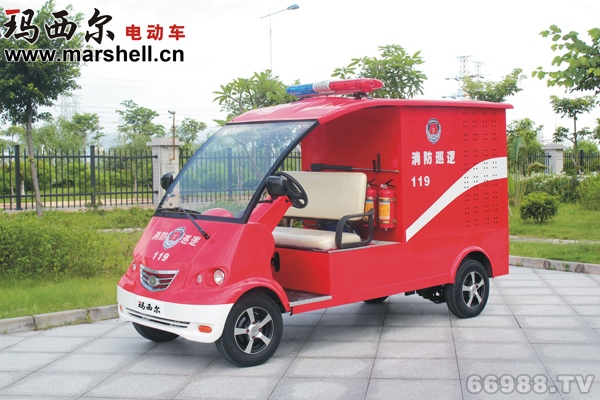 瑪西爾帶水箱電動消防車(DVXF-3)