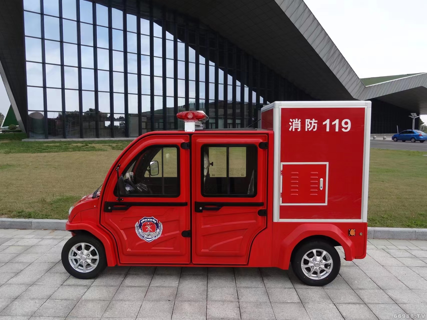 電動微型消防車